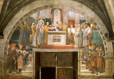 Justification of Leo III by Raffaello Sanzio Raphael